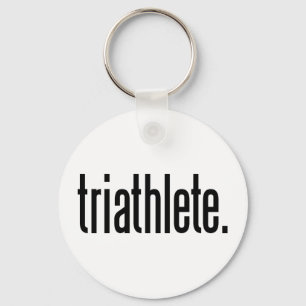 Triathlete. Nyckelring