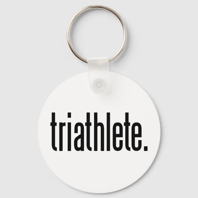 Triathlete. Nyckelring (Framsida)