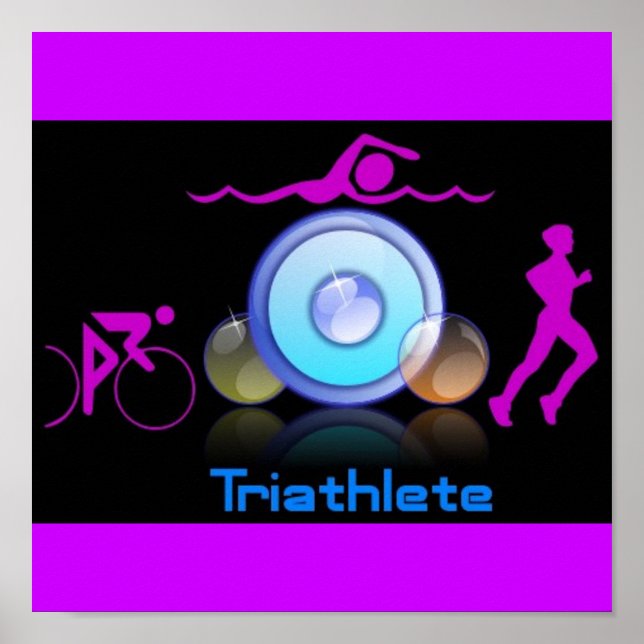 TRIATHLETE POSTER (Framsidan)