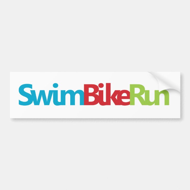 Triathlon Coola Design Bildekal (Framsidan)