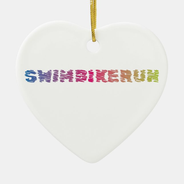 Triathlon Coola Design Julgransprydnad Keramik (Framsidan)