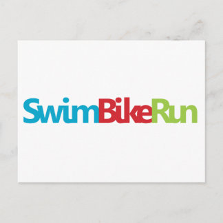 Triathlon Coola Design Vykort
