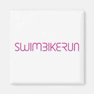 Triathlon coola logotyp för all sport älskare magnet