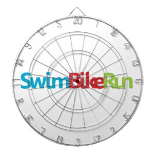 Triathlon coola logotyp för all sport älskare piltavla