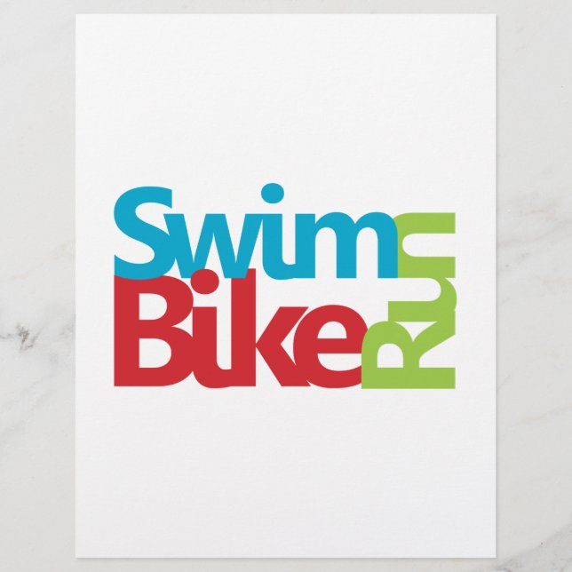 Triathlon-coola och unik design (Framsida)