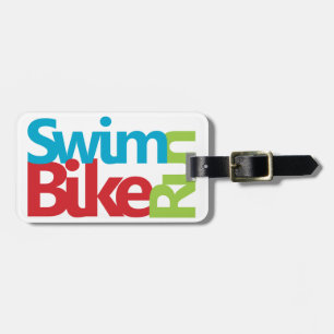 Triathlon-coola och unik design bagagebricka