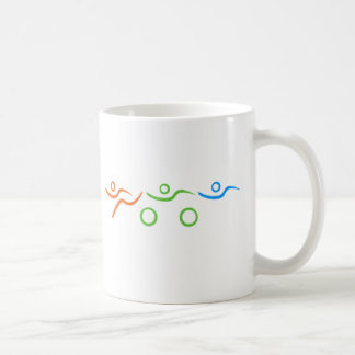 Triathlon-coola och unik design kaffemugg