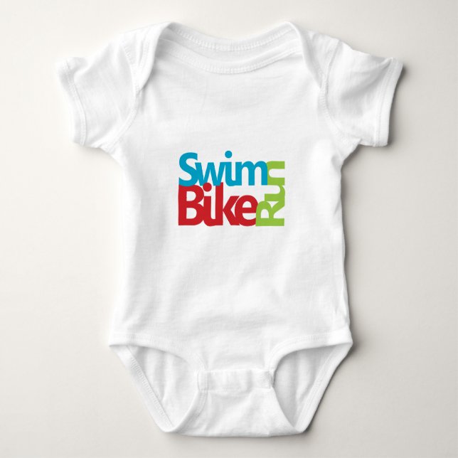 Triathlon-coola och unik design tröja (Framsida)