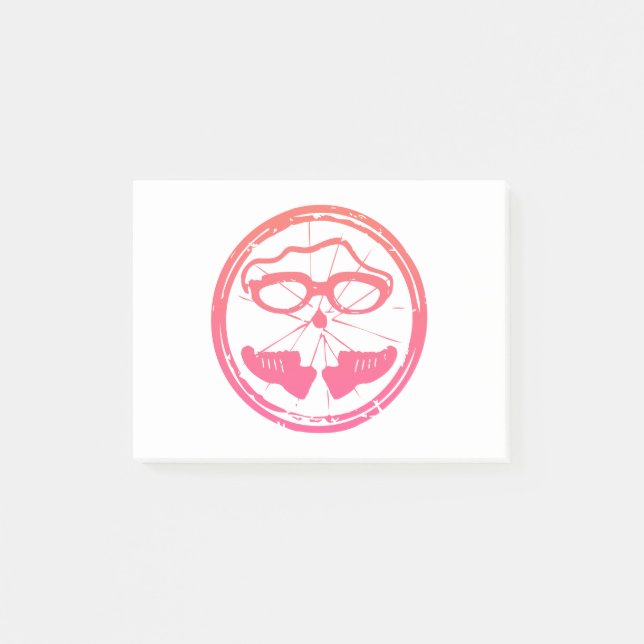 Triathlon-coolans utformning post-it block (Framsida)