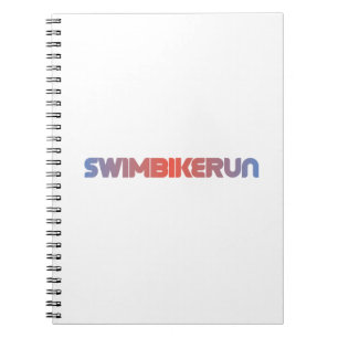 Triathlon-design Anteckningsbok