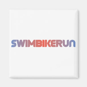 Triathlon-design Magnet