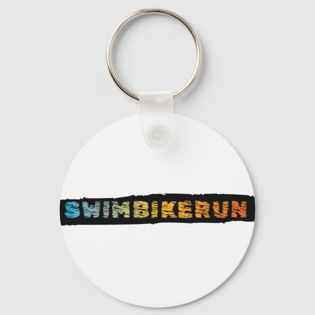 Triathlon-design Nyckelring (Framsida)