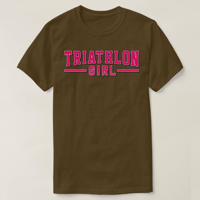 Triathlon flicka 1 t shirt (Design framsida)