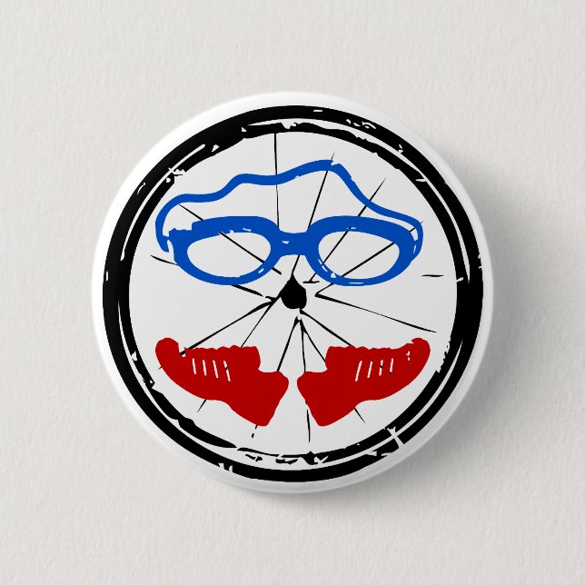 Triathlon Freak logotyp Knapp (Framsida)