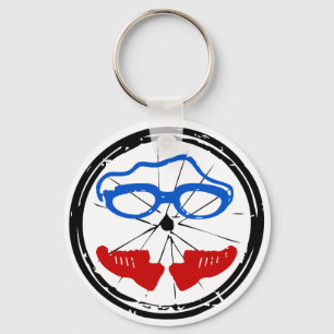 Triathlon Freak logotyp Nyckelring