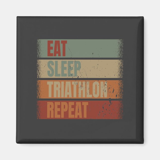 Triathlon Funny Magnet (Framsidan)
