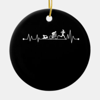 TRIATHLON HEARTBEAT T SHIRT JULGRANSPRYDNAD KERAMIK