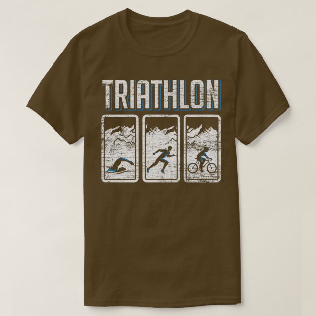 Triathlon hobby 1 t shirt (Design framsida)