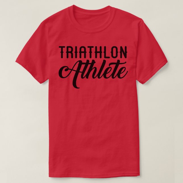 Triathlon-idrottsman 20 t shirt (Design framsida)