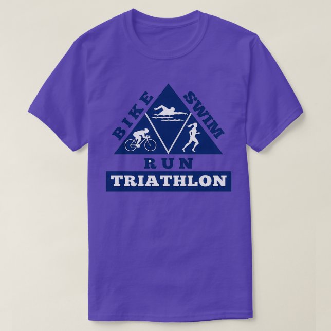 Triathlon Idrottsman Swimming 5 T Shirt (Design framsida)
