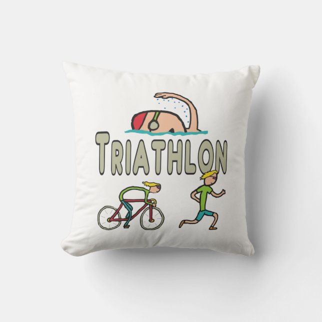 Triathlon Kudde (Framsida)