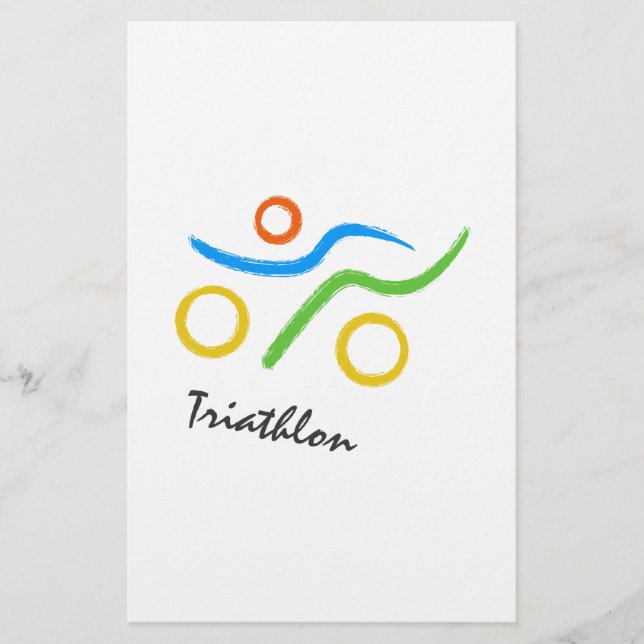 Triathlon-logotyp (Framsida)