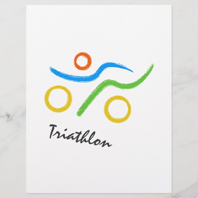 Triathlon-logotyp (Framsida)