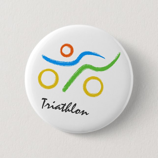 Triathlon-logotyp Knapp (Framsida)