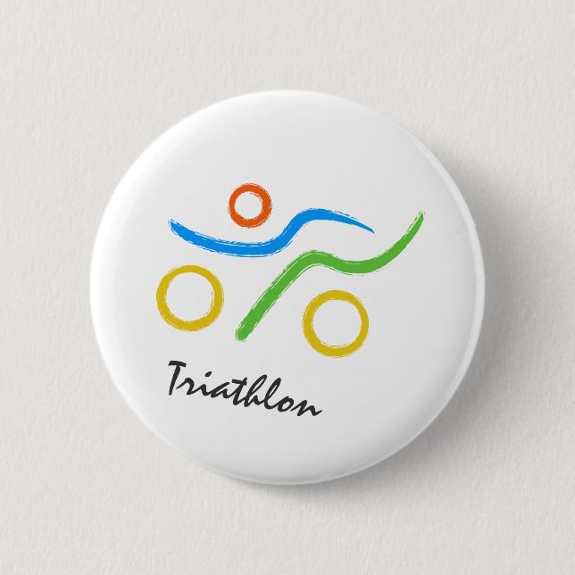 Triathlon-logotyp Knapp (Framsida)