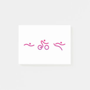 Triathlon-logotyp Post-it Block