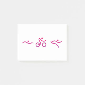 Triathlon-logotyp Post-it Block