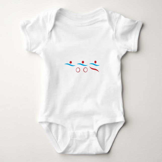 Triathlon-Logotyp Tee (Framsida)