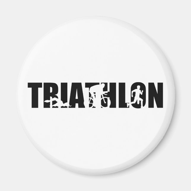 Triathlon Magnet (Framsidan)