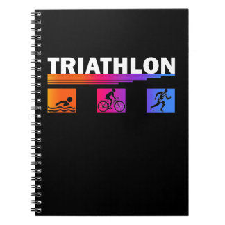 Triathlon: Mastering av Simman, Bike, Springa Anteckningsbok