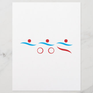 Triathlon modern coola logotyp