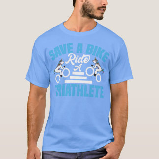 Triathlon Motif for Triathletes 16 T Shirt