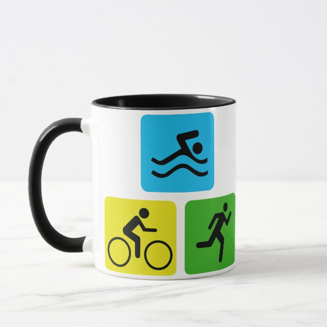 Triathlon Mugg (Vänster)