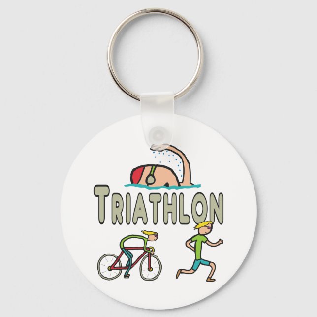 Triathlon Nyckelring (Framsida)