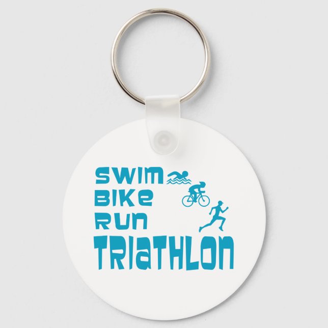 Triathlon Nyckelring (Framsida)