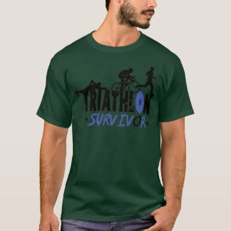 Triathlon-överlevnad 4 t shirt