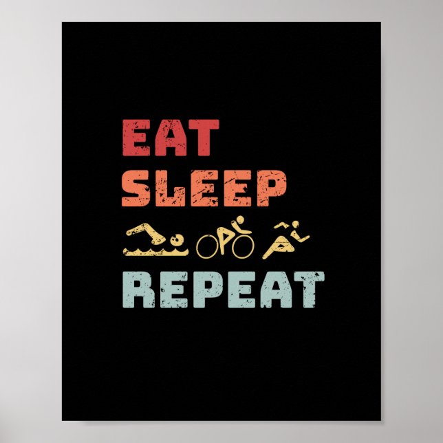Triathlon Poster (Framsidan)