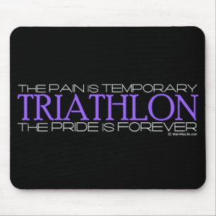 Triathlon - pridet är för evigt musmatta