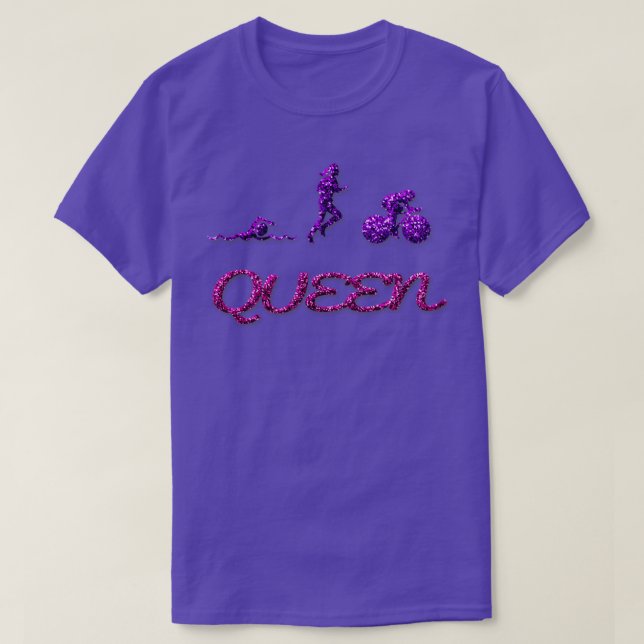Triathlon Queen T Shirt (Design framsida)