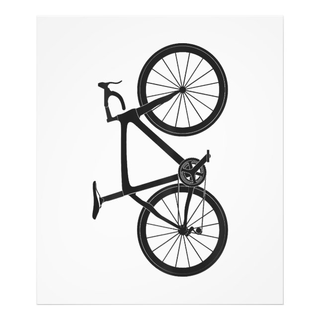 Triathlon Road Bike T Shirt Bicycle Rider Gift Cyc Fototryck (Framsidan)