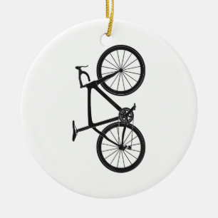 Triathlon Road Bike T Shirt Bicycle Rider Gift Cyc Julgransprydnad Keramik