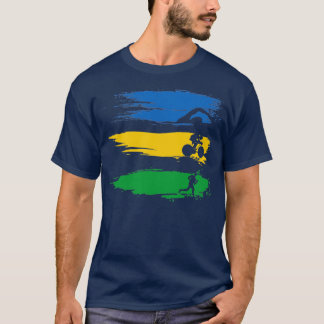 Triathlon Running Triathletes Competition Idrottsm T Shirt