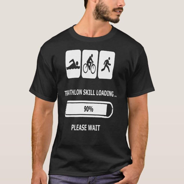 Triathlon Sfäring Loading T Shirt (Framsida)