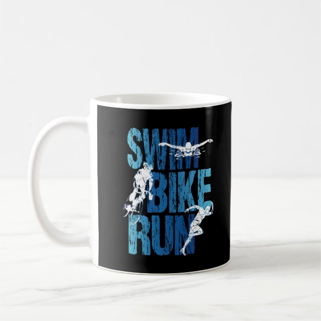 Triathlon - Simma Bike Springa Kaffemugg (Vänster)