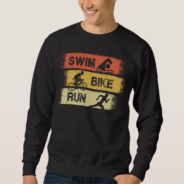 Triathlon - Simma Bike Springa Lång Ärmad Tröja (Framsida)