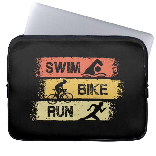 Triathlon - Simma Bike Springa Laptop Fodral (Framsidan)